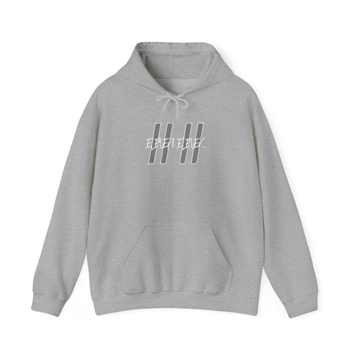 ELEVEN ELEVEN Grey Bars Hoodie - Official hoodies merchandise