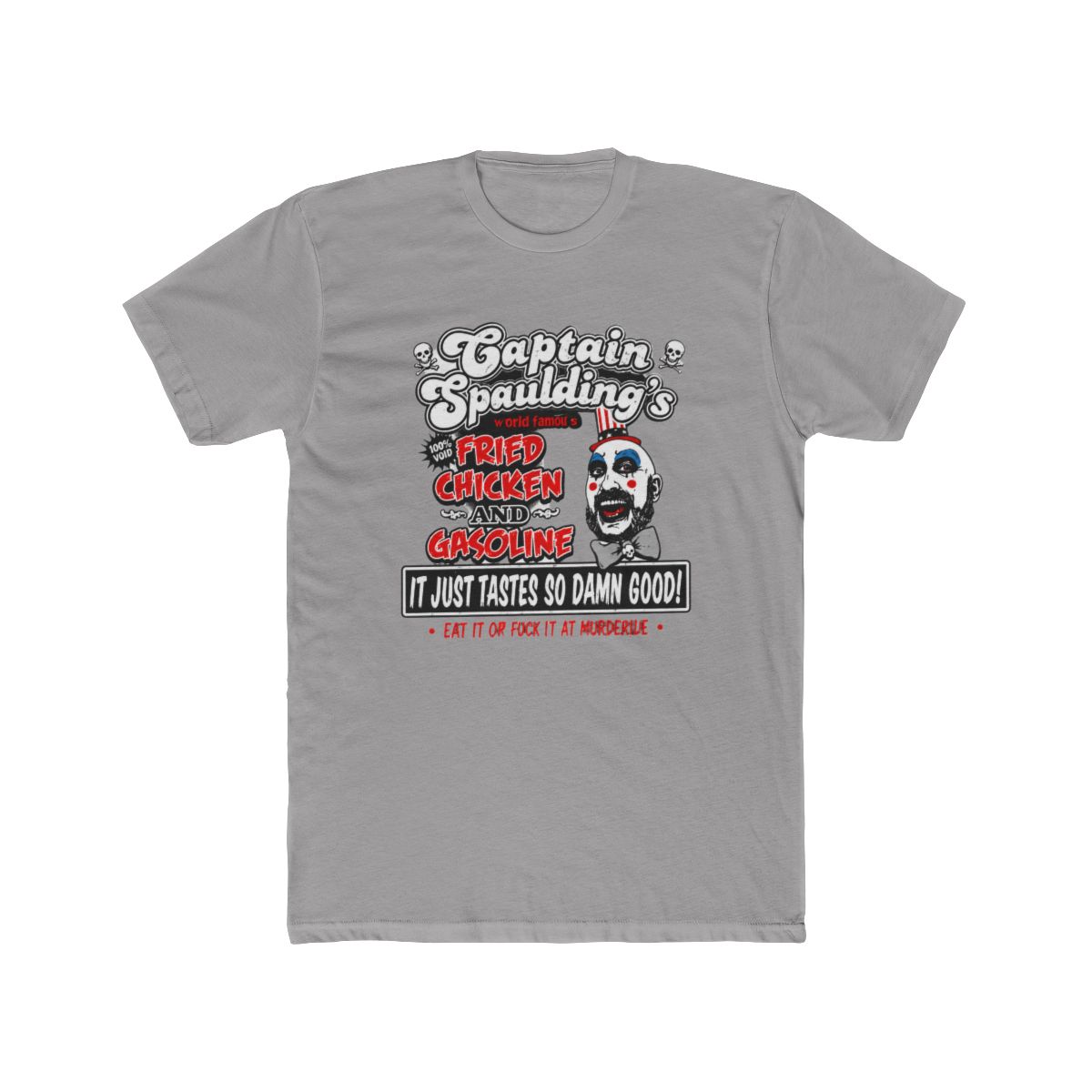 Captain Spaulding Fried Chicken and Gasoline T-Shirt - Official t-shirts merchandise