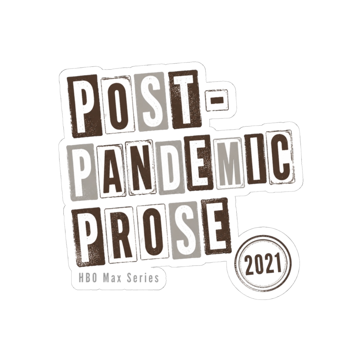 Station Eleven "Post-Pandemic Prose" Sticker