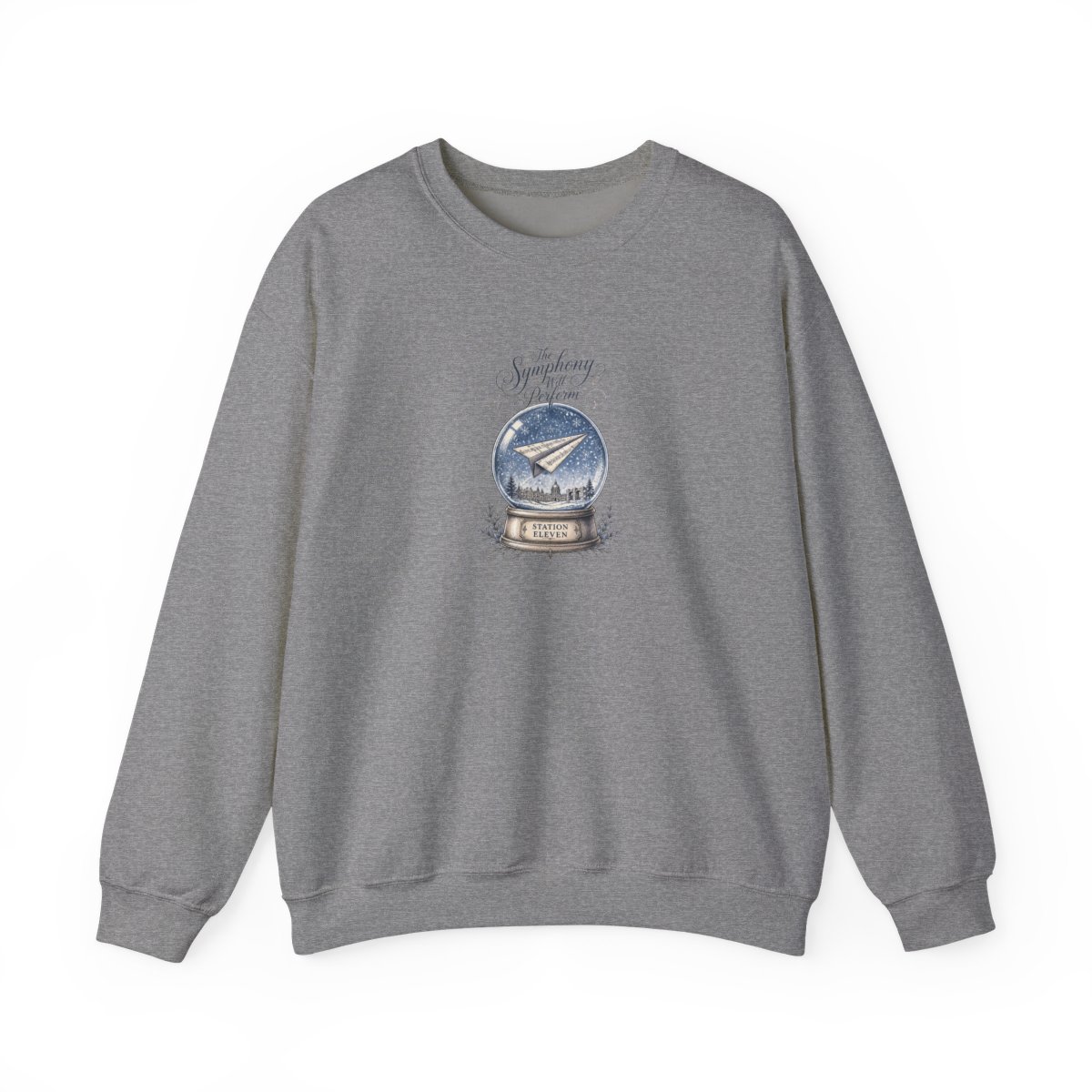 Station Eleven "The Symphony Will Perform" Crewneck - Station Eleven official Sweatshirts merch