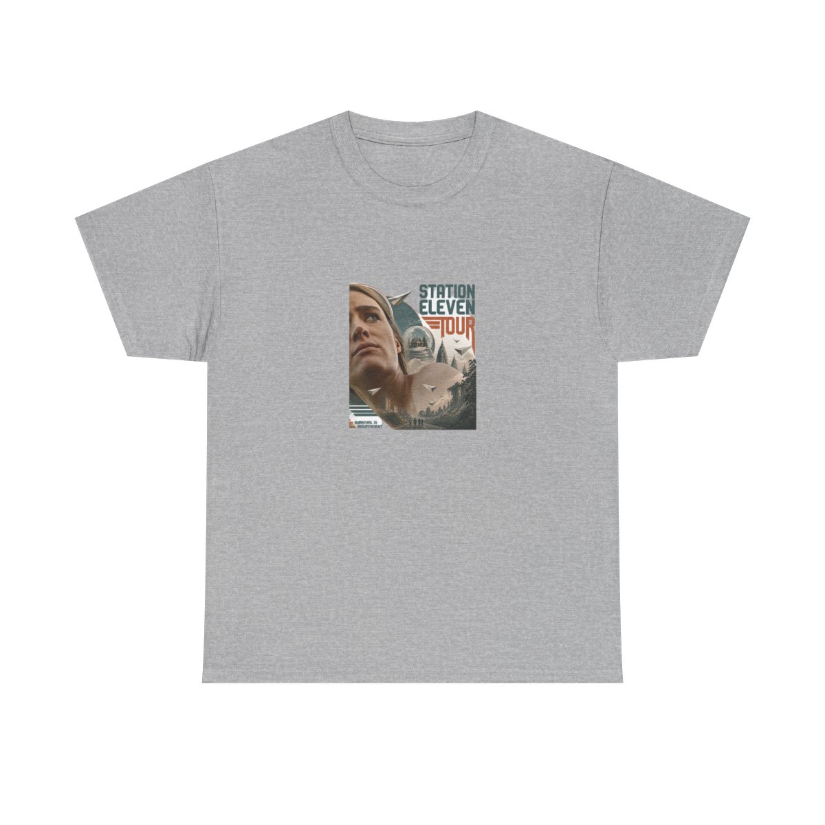Station Eleven "STATION ELEVEN TOUR" Unisex Tee - alternate angle 3, merchandise