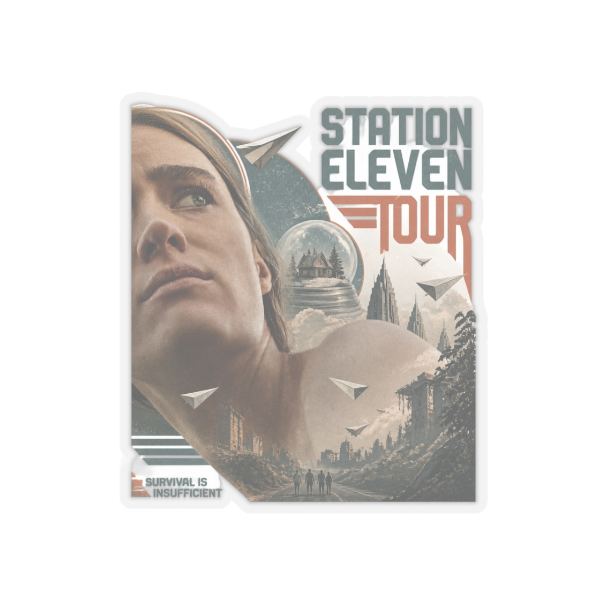 Station Eleven "STATION ELEVEN TOUR" Sticker