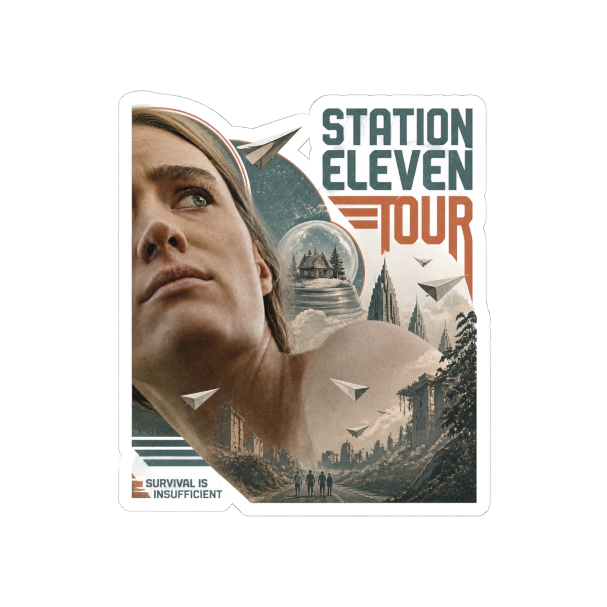 Station Eleven "STATION ELEVEN TOUR" Sticker